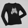 Death Worship Long Sleeve, Death Worship Logo Black Longsleeve