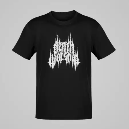 Death Worship T-Shirt, Death Worship Logo Black T-Shirt