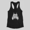 Death Worship Tank Top, Death Worship Logo Black Athlete