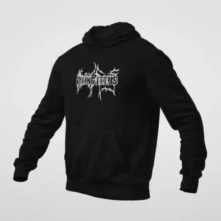 Dying Fetus Logo Black Hoodie