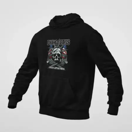 Dying Fetus War of Attrition Black Hoodie