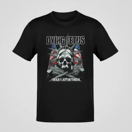 Dying Fetus War of Attrition Black T-Shirt
