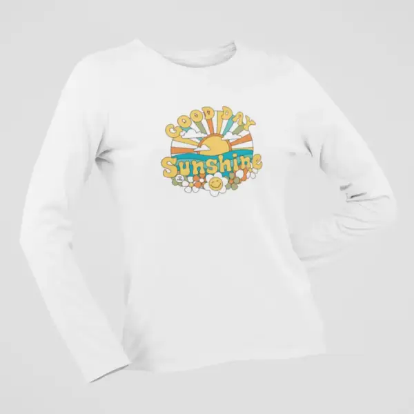 Good Day Sunshine White Long Sleeve