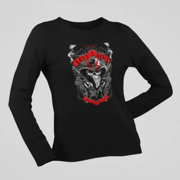 Guns n Roses Long Sleeve, Guns n Roses Download Festival Black Longsleeve