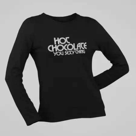 Hot Chocolate You Sexy Thing Black Long Sleeve
