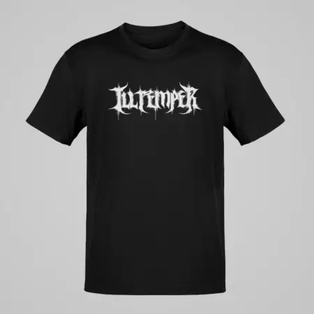 Ill Temper T-Shirt, Ill Temper Logo Black T-Shirt