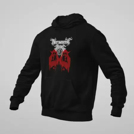 Necrovescent Ruiner Hoodie, Necrovescent Ruiner Untouchable Faith Decay Black Sweatshirt