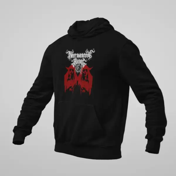 Necrovescent Ruiner Hoodie, Necrovescent Ruiner Untouchable Faith Decay Black Sweatshirt
