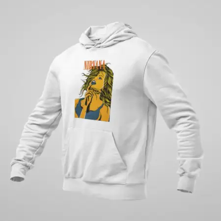 Nirvana Hoodie, Nirvana Come As You Are White Sweatshirt