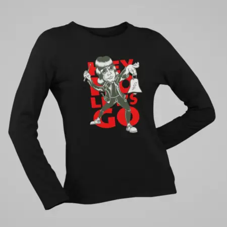 Ramones Long Sleeve, Ramones Hey Ho Let's Go Black Longsleeve