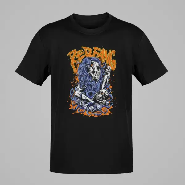 Red Fang T-Shirt, Red Fang Artwork Black T-Shirt