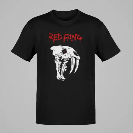 Red Fang T-Shirt, Red Fang Logo Black T-Shirt