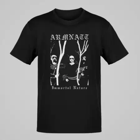 Armnatt T-Shirt, Armnatt Immortal Nature Black T-Shirt