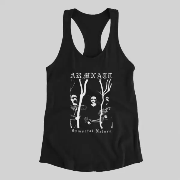 Armnatt Tank Top, Armnatt Immortal Nature Black Athlete
