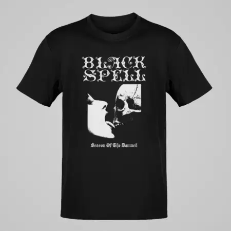 Black Spell T-Shirt, Black Spell Season of The Damned Black T-Shirt