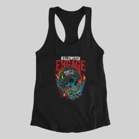 Killswitch Engage Tank Top, Killswitch Engage Disarm The Descent Black Athlete