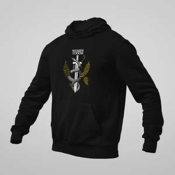 Women of Doom Hoodie, Women of Doom Black Sweatshirt