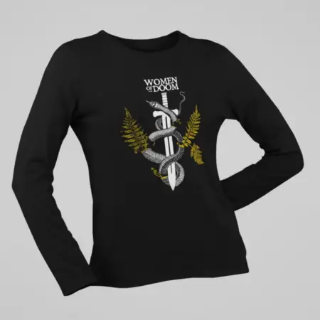 Women of Doom Long Sleeve, Women of Doom Black Longsleeve