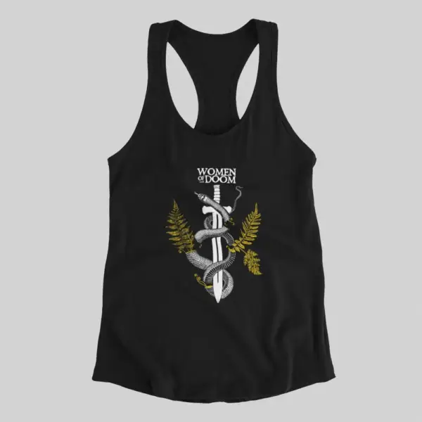 Women of Doom Tank Top, Women of Doom Black Athlete