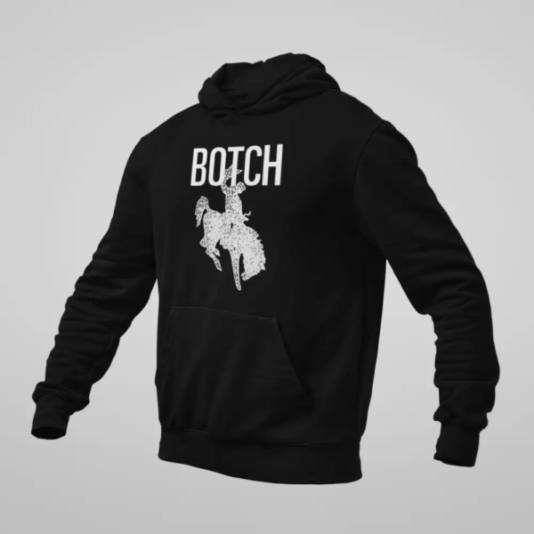 Botch Hoodie, Botch Logo Black Sweatshirt