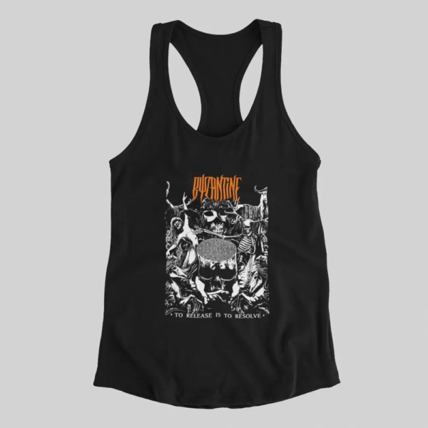 Byzantine Tank Top, Byzantine To Release Is to Resolve Black Athlete