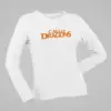 Call of Dragons Longsleeve, Call of Dragons Logo White Long Sleeve