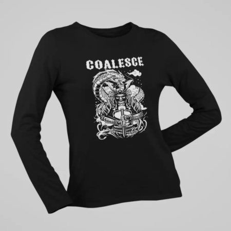 Coalesce Longsleeve, Coalesce Artwork Black Long Sleeve