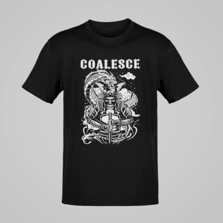 Coalesce T-Shirt, Coalesce Artwork Black T-Shirt