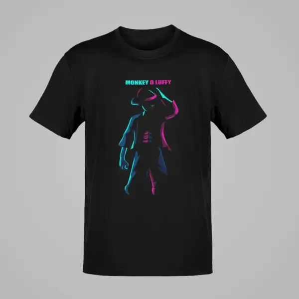 Monkey D Luffy T-Shirt, Monkey D Luffy Black T-Shirt