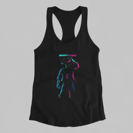 Monkey D Luffy Tank Top, Monkey D Luffy Black Athlete