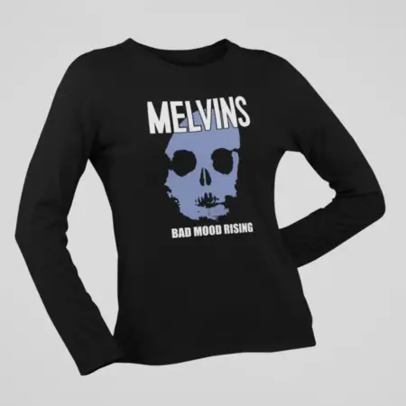 Melvins Long Sleeve, Melvins Bad Mood Rising Black Long Sleeve