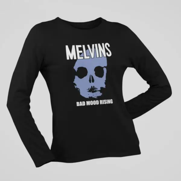 Melvins Long Sleeve, Melvins Bad Mood Rising Black Long Sleeve