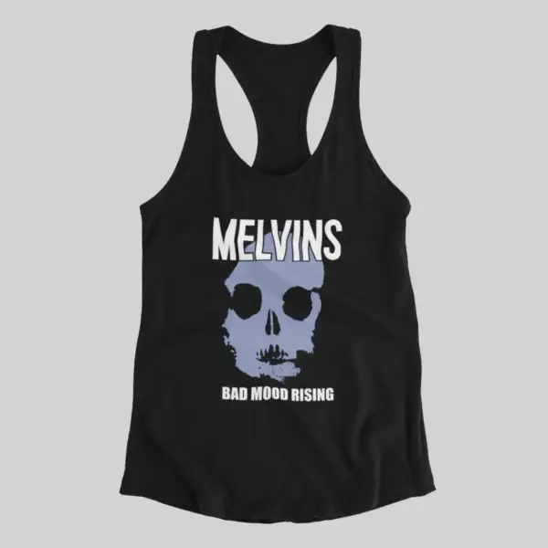 Melvins Tank Top, Melvins Bad Mood Rising Black Athlete