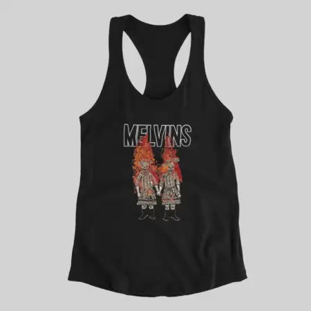 Melvins Tank Top, Melvins Twins of Evil Black Athlete