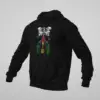 Ouroboric Deity Hoodie, Ouroboric Deity Calleth the Void Black Sweatshirt