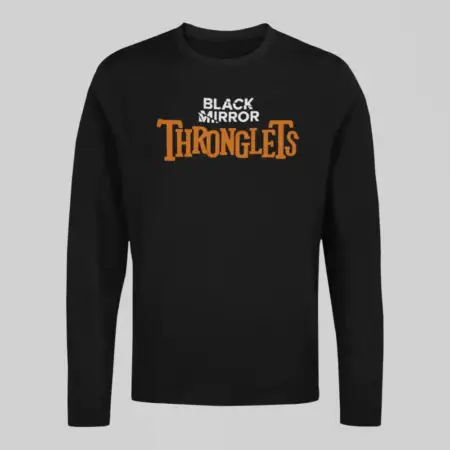 Black Mirror Thronglets Black Long Sleeve