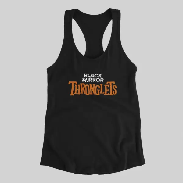 Black Mirror Thronglets Black Tank Top Athlete