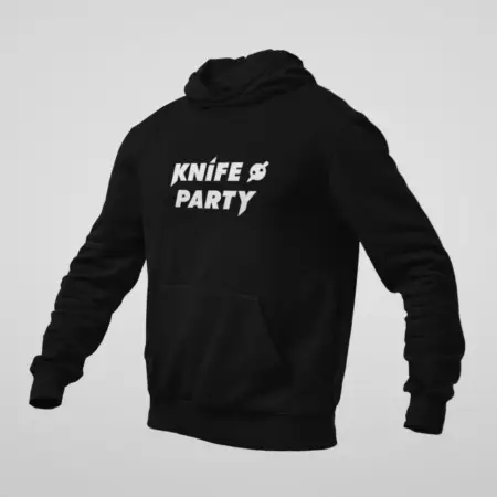Knife Party Logo Black Hoodie