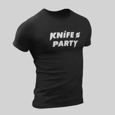Knife Party Logo Black T-Shirt