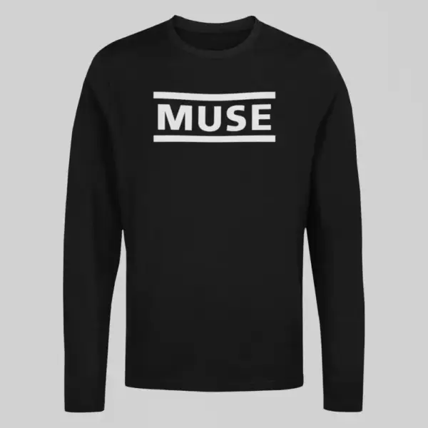 Muse Logo Black Long Sleeve