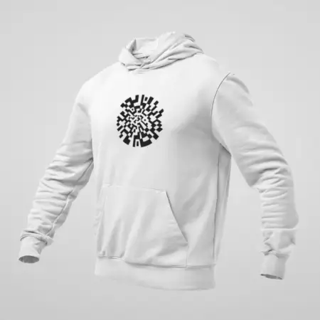 Thronglets Plaything Code White Hoodie