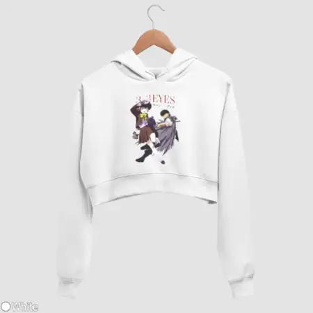 3×3 Eyes Women’s Crop Hoodie