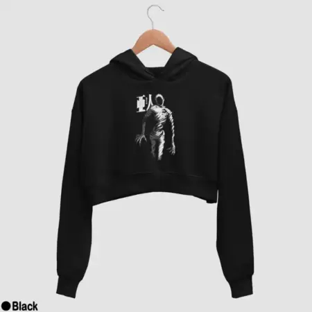Ajin Demi-Human Women’s Crop Hoodie