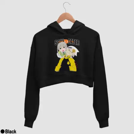 Evans and Maka Women’s Crop Hoodie