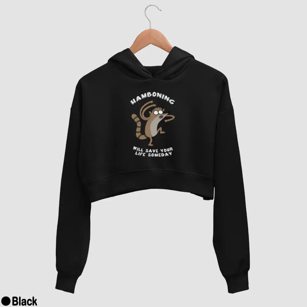 Hamboning Women’s Crop Hoodie