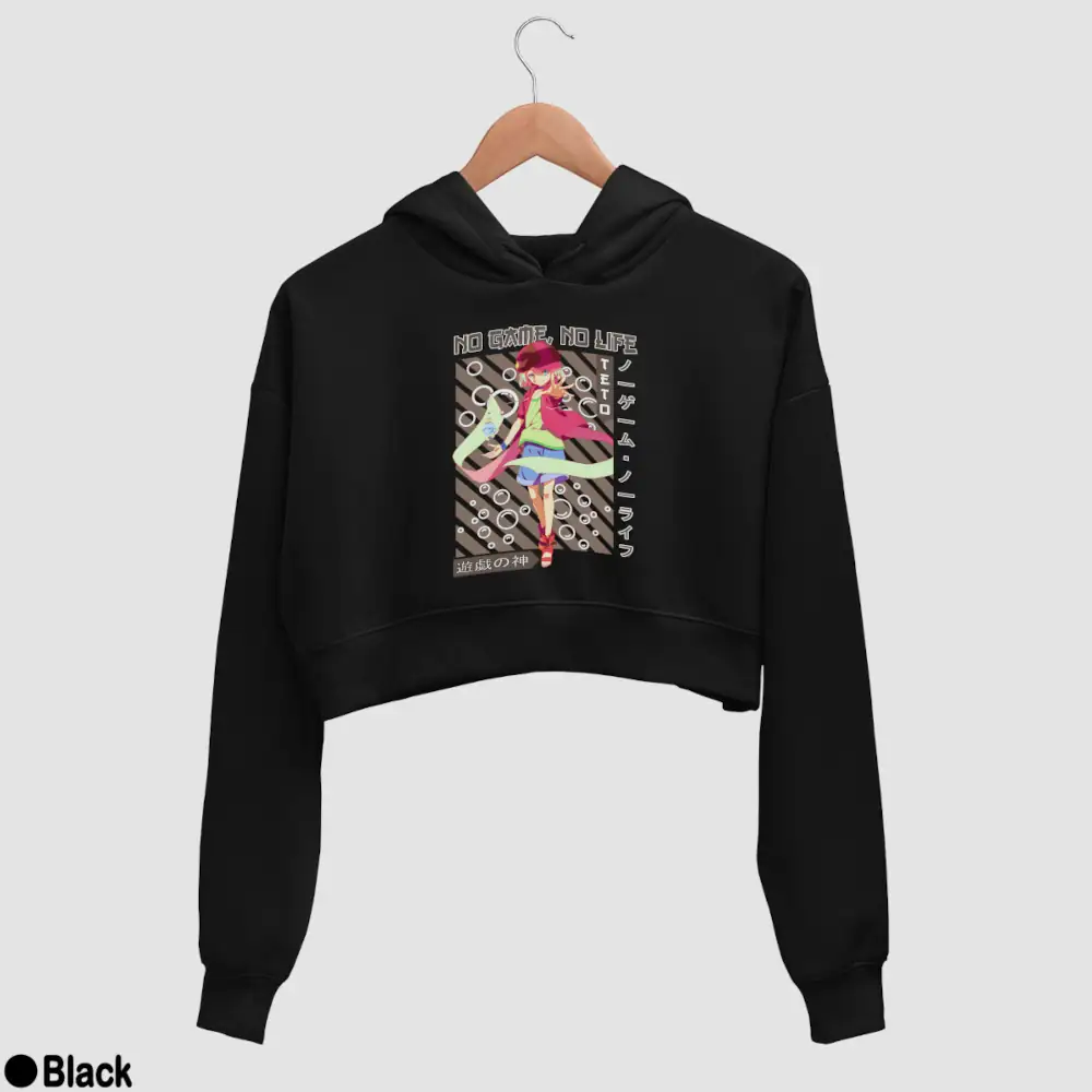 No Game, No Life, Tet Women’s Crop Hoodie