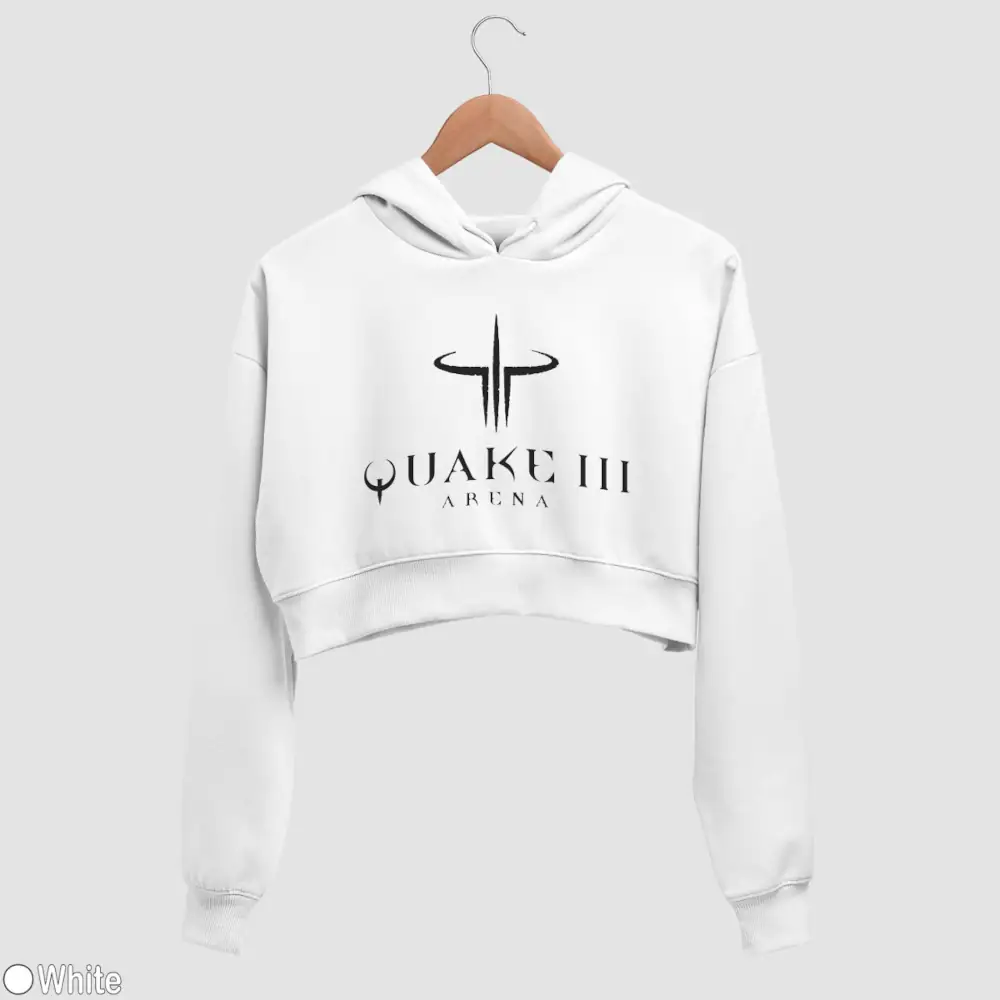 Quake III Arena Women’s Crop Hoodie