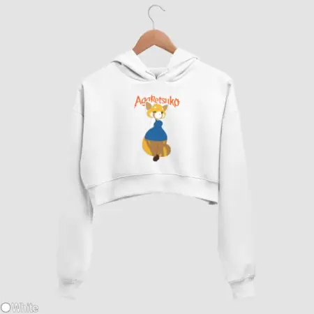 Red Panda Sanrio Women’s Crop Hoodie