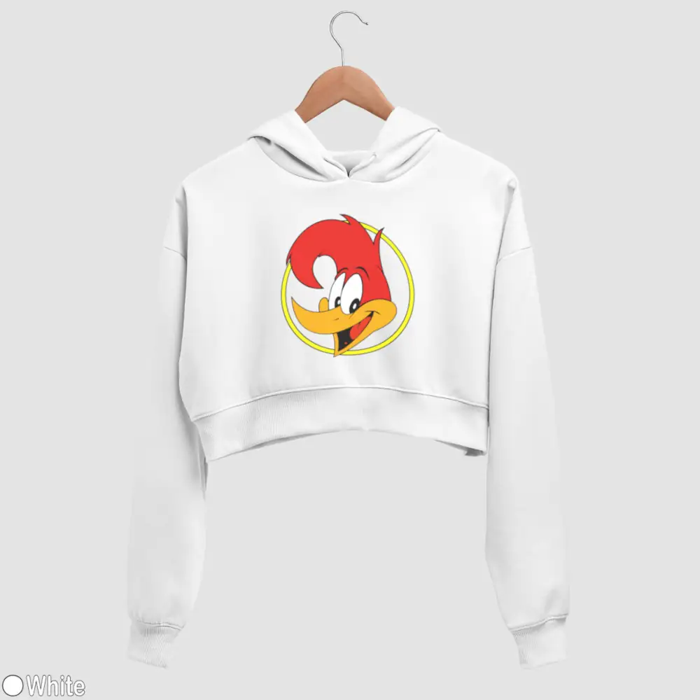Woody Woodpecker Women’s Crop Hoodie - Image 2